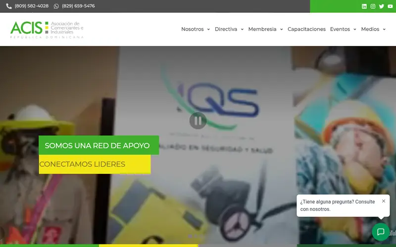 Captura de escritorio de acis.do