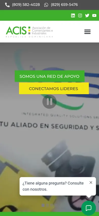 Captura móvil de acis.do