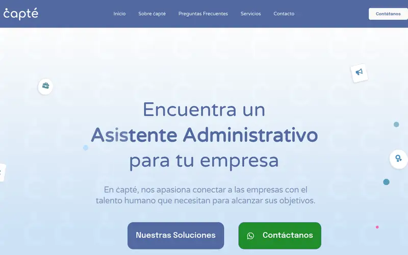 Captura de escritorio de capte.com.do