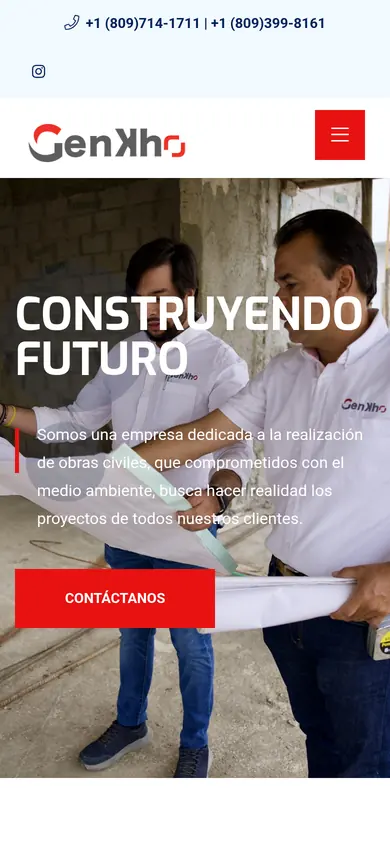 Captura móvil de genkho.com.do